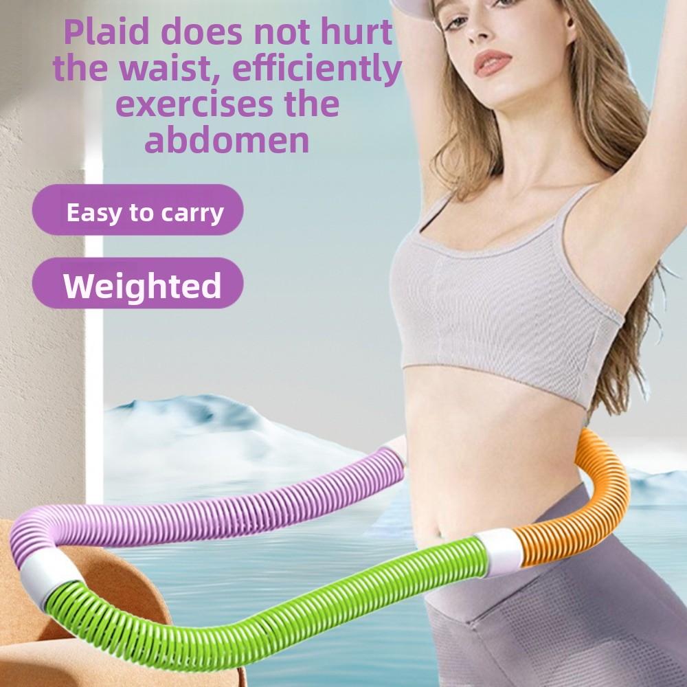Soft Spring Weight Loss Circle Slient Weighted Exercise Hoops  Body Shaping