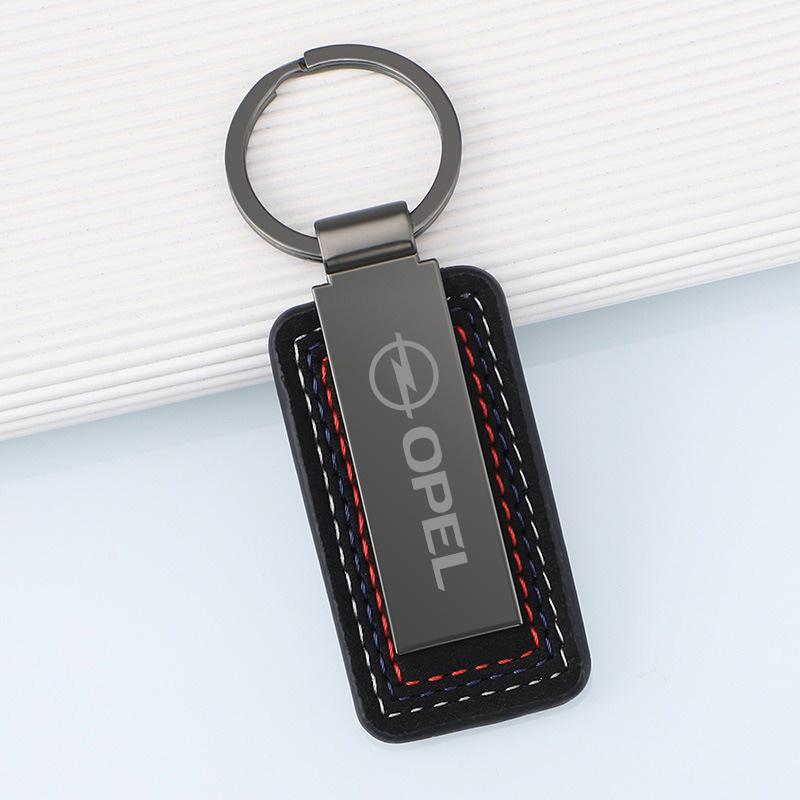 BBHI3 Alloy Keychain Holder for Opel ZAFIRA Logo J H G Corsa D Key Ring Gift Auto KeyRing Pendant Keys Buckle Car Styling Decoration