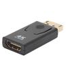 4K DisplayPort to HD Multimedia Interface Adapter Compact Unidirectional Video Monitor Converter for Laptop