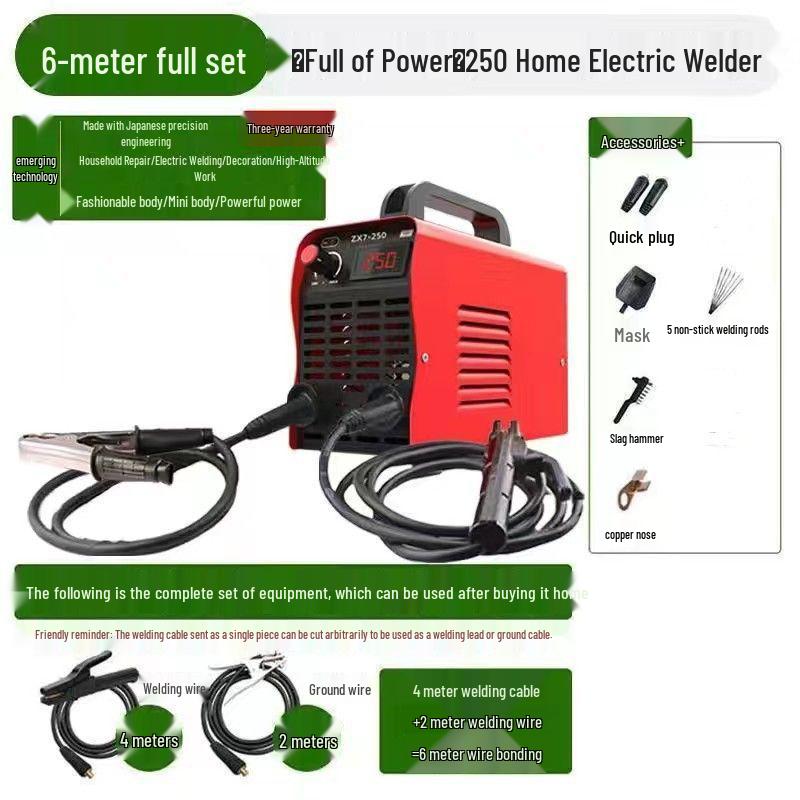 Portable 315 Welder: 220V Small, All-Copper, High-Power Intelligent Welding Machine