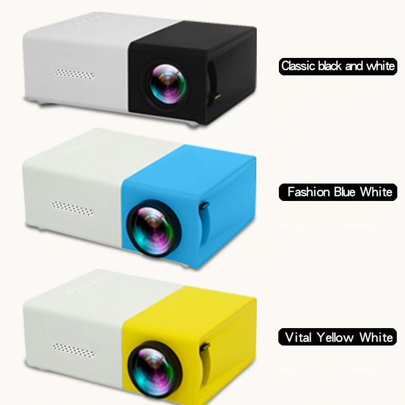 YG300 Mini Portable HD Projector - Little Yellow Machine