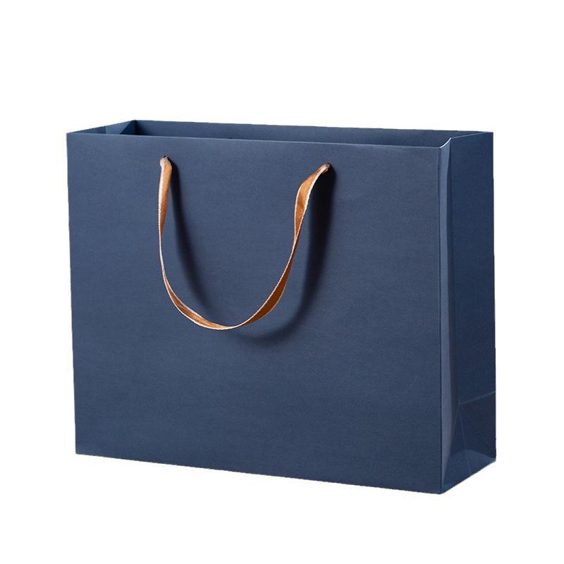 2Pcs Elegant Gift Bags For Weddings Birthdays Baptisms Jewelry Candy Packaging And Shopping Small Paper Handbags