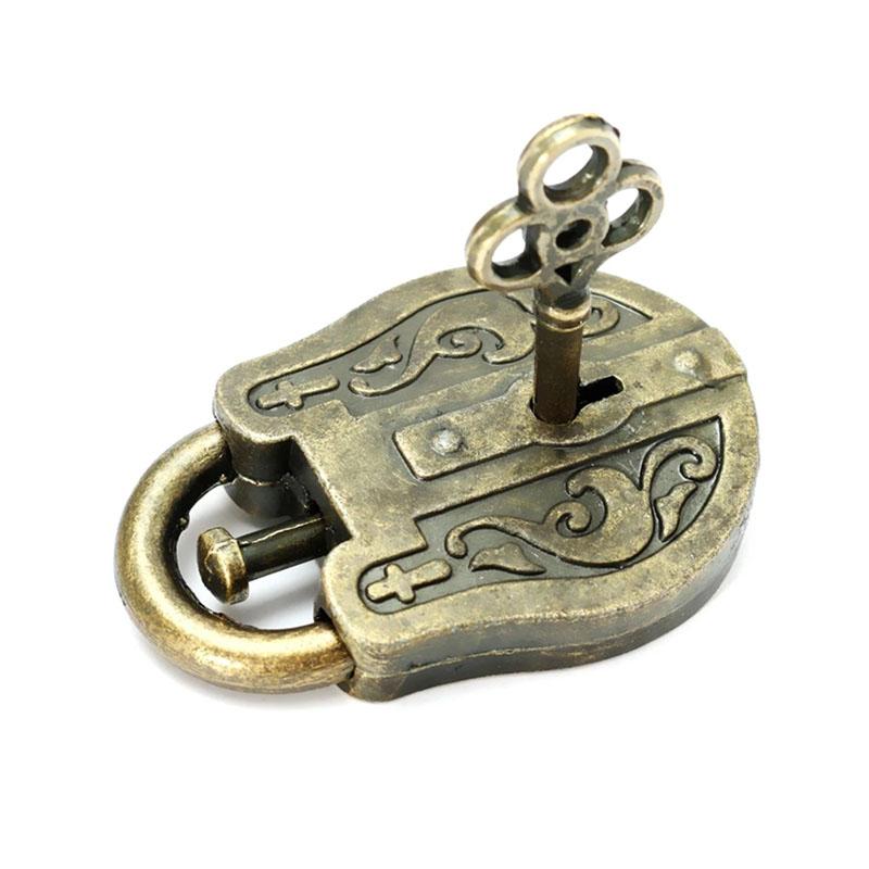 Lock And Key Vintage Metal Brain Teaser Puzzles Intelligencia IQ Toys For Adults Kids Puzzle Juguettes For Autism Y ADHD