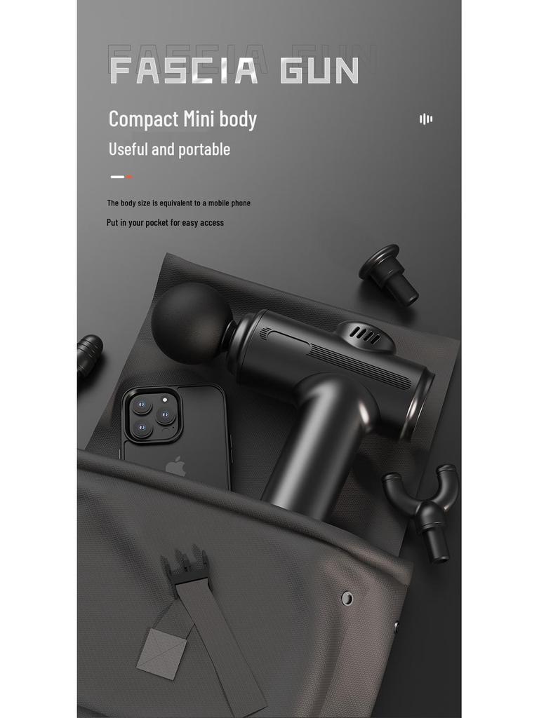 Professionelles grenzüberschreitendes Faszienpistolen-Massagegerät zur Muskelentspannung