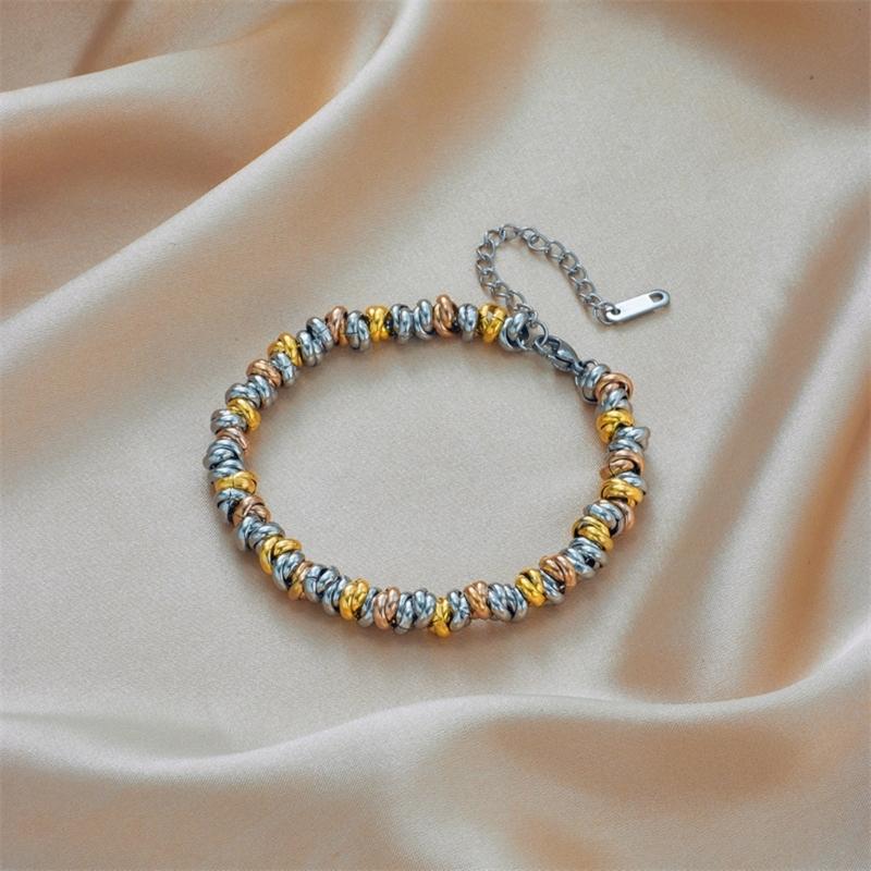 Multipurpose Retro Designs Bracelet With Multicolored Beads Portable for Adding Elegant Styles To Any Stylish Outfits