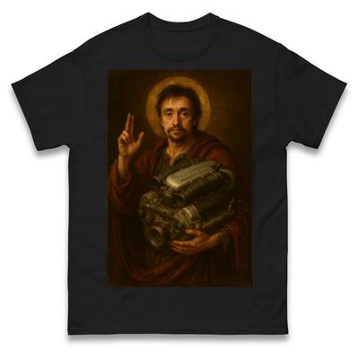 Jeremy Clarkson Proteja-nos dos Motores Elétricos Camiseta Top Gear Engraçado Meme Gráfico Camiseta Unisex Casual Moda Camisetas Largas