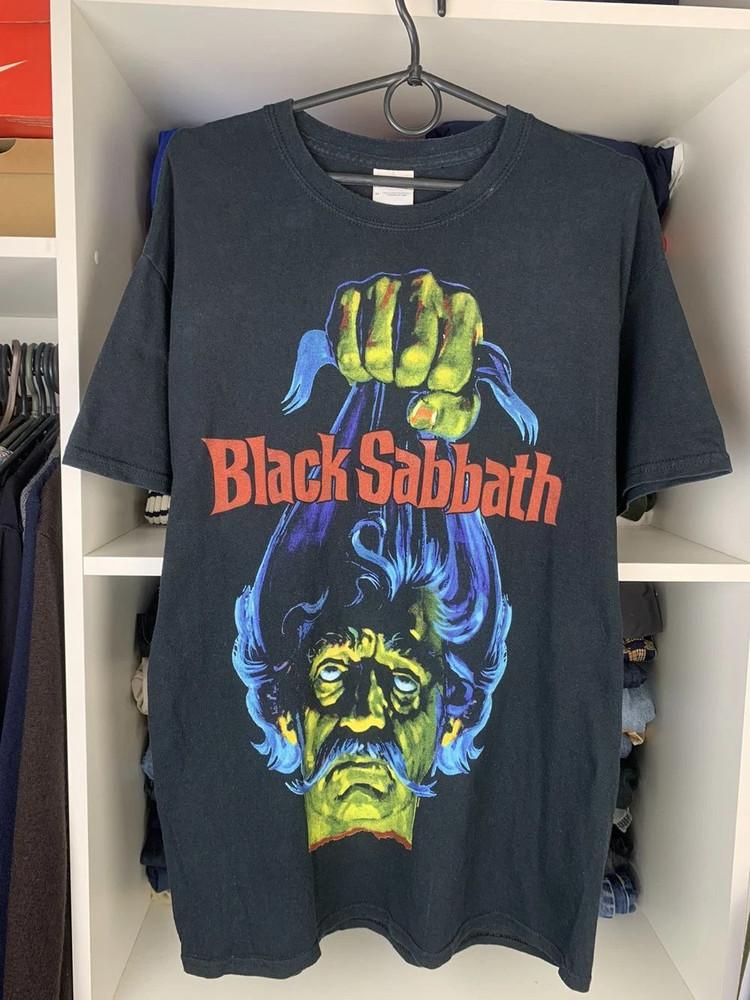 Black Sabbath Boris Karloff Band Black Unisex Tshirt Men Women S-5XL Unisex T-Shirt L