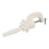 Mannequin Head Stand Height Adjustable 90 Degree Rotation Wig Head Clamp Holder for Hair Salon