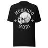 Memento Mori Stoicism Skull with Bones Philosophy Remember Death T-shirt