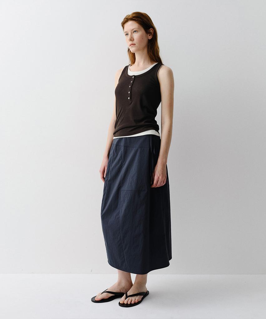Ia Loven String Skirt (Navy)