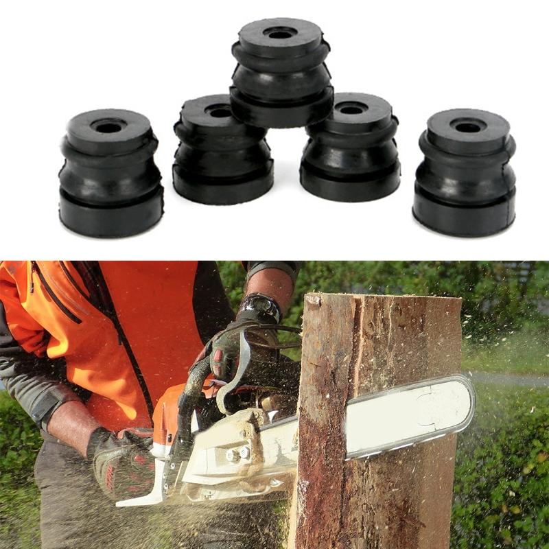 (1 Set) Chain Saw Cushion 2 Long and 3 Short 5 Piece Set of Tool Parts for Chainsaw Spare Parts 52/58/59 Chainsaw