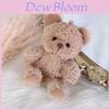 Teddy Bear Plush Keychain With Pp Cotton Filling For Gifts And Collectors