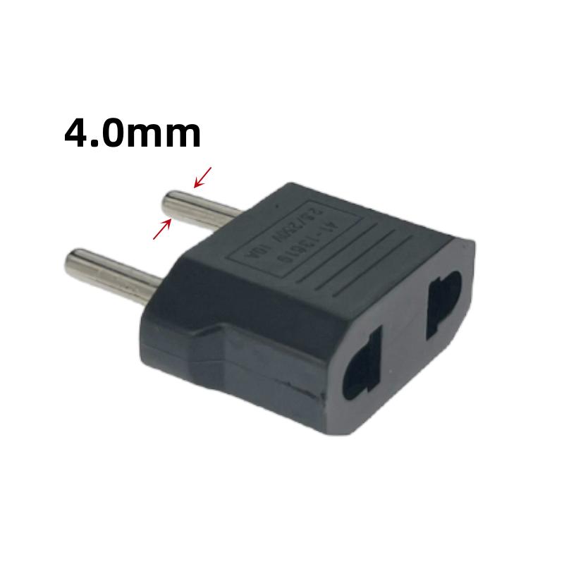 America European Mini CN UK EU To US AU Power Plug Adapter Russia Australia Travel Plug Converter Korea 4.0mm 4.8mm Plug 6A 125A