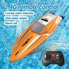 2.4G Rc Mini Stunt High-Speed Speedboat Remote Control Double Motor Ship Waterproof Model Kids Toys Water Pool Multiplayer Game