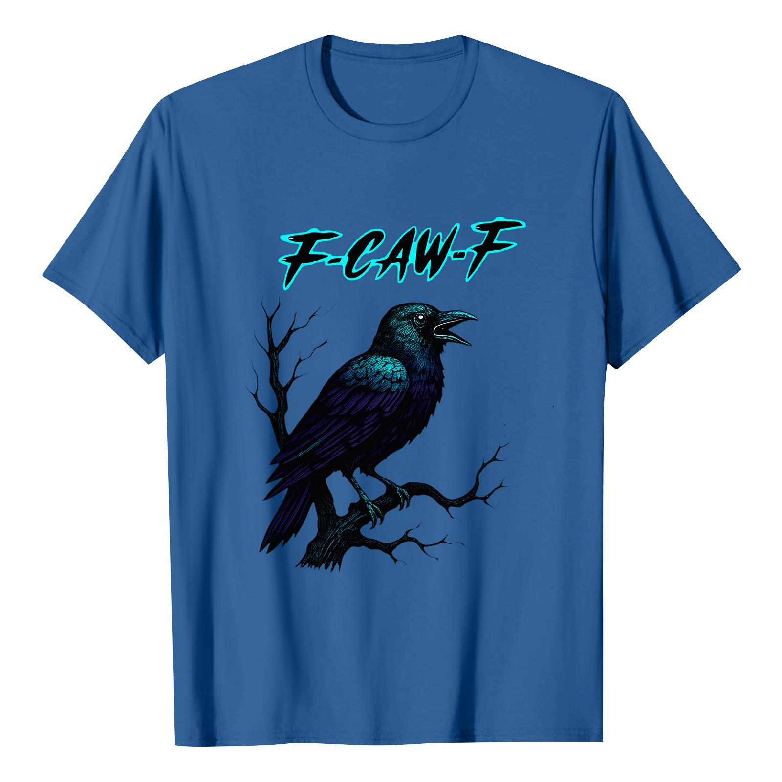 

F-CAW-F Женская повседневная футболка с коротким рукавом и принтом букв XXL