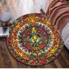 1Pc Aztec Circular Print Rug - home decoration Carpet For Living Room Bedroom Flooring Computer Chair Area Rug