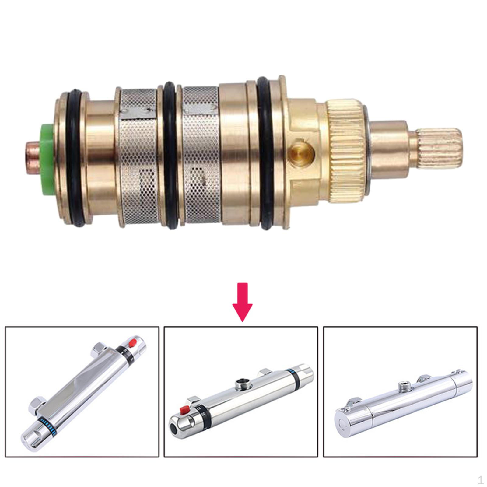 Латунный термостатический картриджный клапан, основной клапан H 1