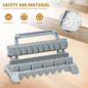 Large Kebab Maker Quick Making Skewers Manual Plastic Kebab Maker Portable Kebab Mould Grilling Tools for Home Chefs Camping