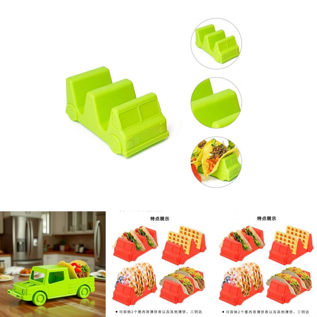 Kitchen Tool Set Taco Holder Creative Car Shape For Home Cooking And Gift