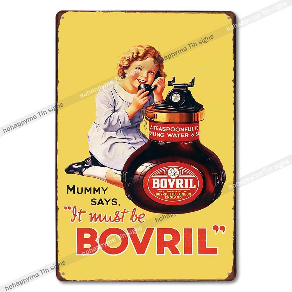 Retro Metal Tin Signs Vintage Food Ad Kitchen Wall Decor Home Art