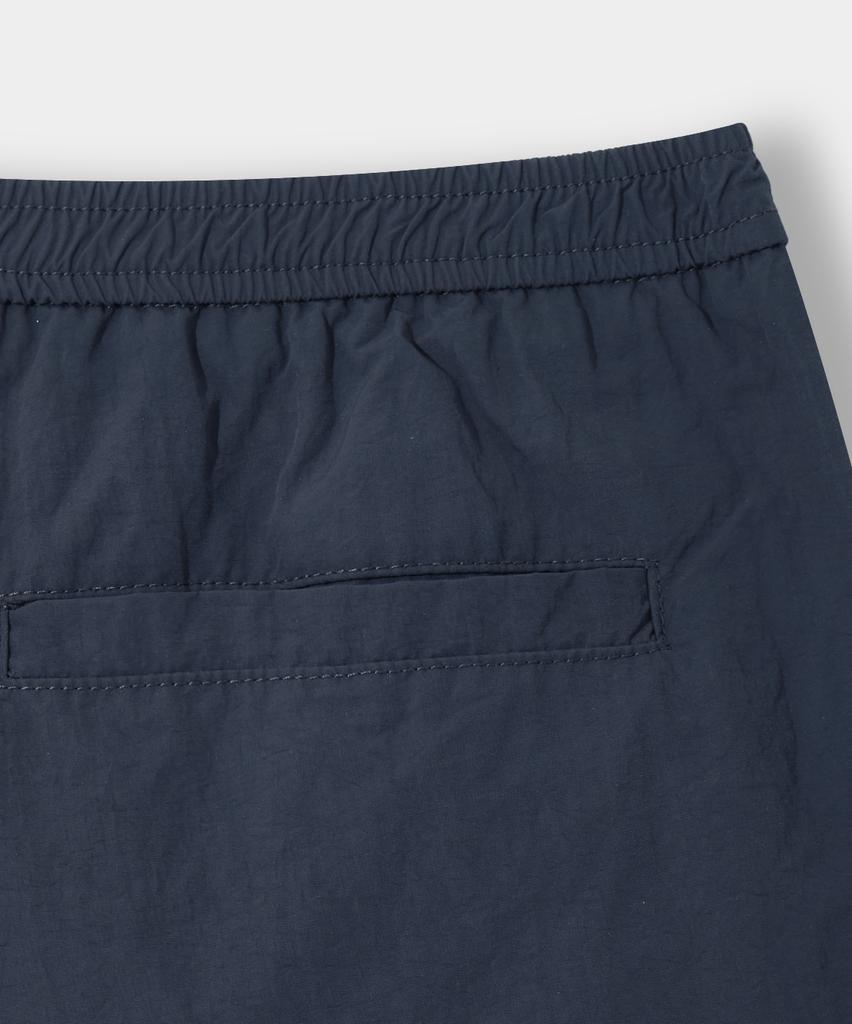 Dimiteulibeullaeg [Summer] Vlad Curved Track Nylon Cargo Pants_Vintage Navy