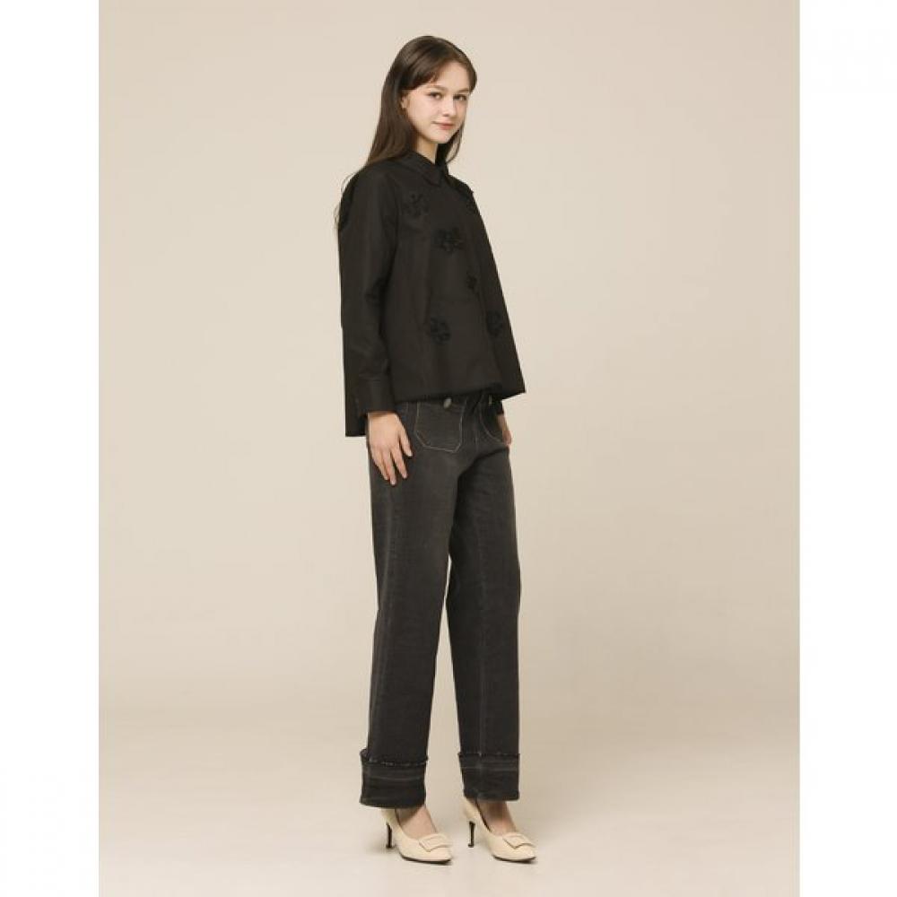 Son Jung Wan Flower Lace Embroidered Shirt Zdr6161151