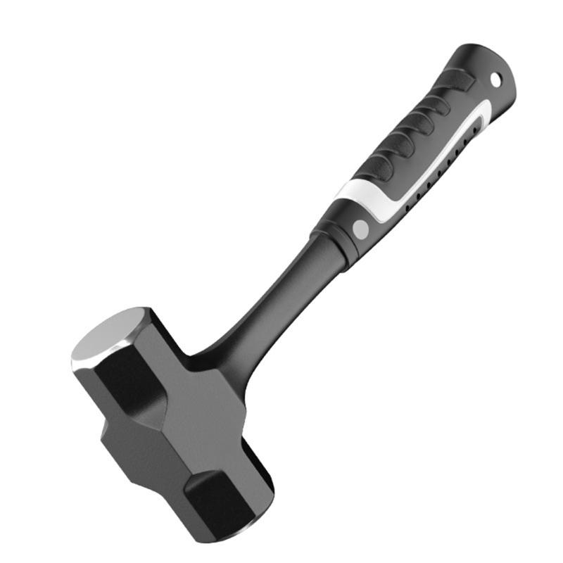 Octagonal Hammer Solid Hammer Wall Smashing Tool Heavy Construction Site Multifunctional Shock Absorbing Hammer Tool