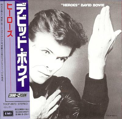 CD DAVID BOWIE  Heroes TOCP8873 EMI 1996 Japan ObiRock Used
