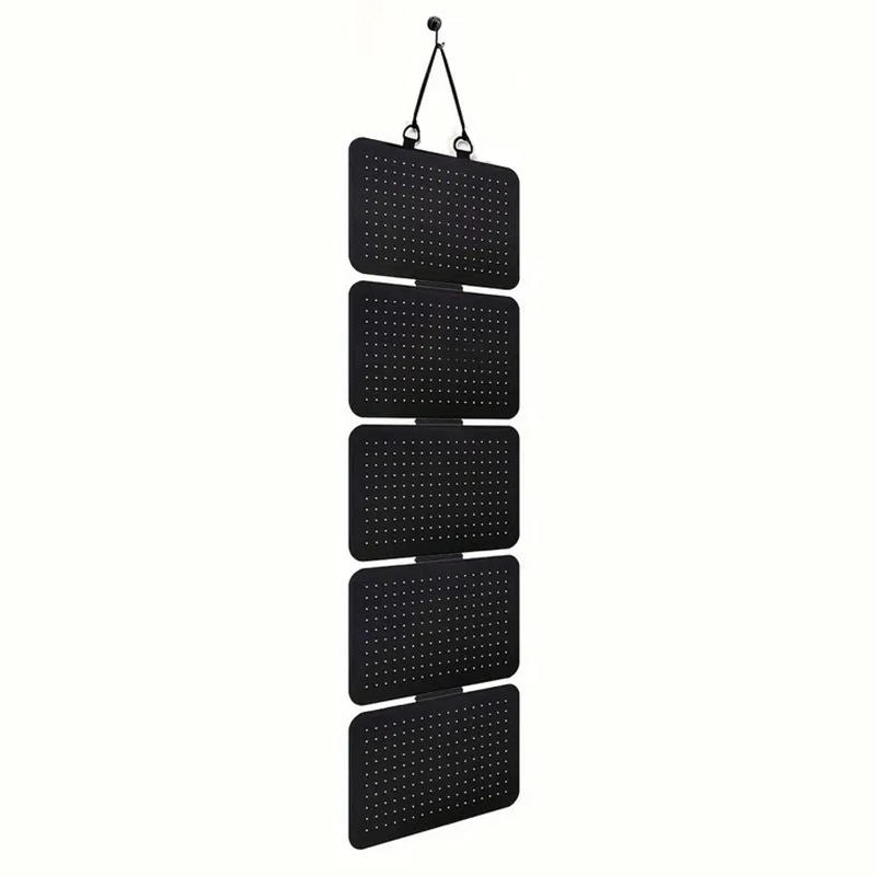 Felt Jewelry Hanging Enamel Lapel Pin Display Board Wall Mounted Badge Collection Holder Organizer with Slots for Necklace Earrings