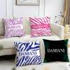Damiani Cushion Cover Reversible Plush Pillow Cover – For Car, Sofa, Bedroom, Perfect As a Gift.