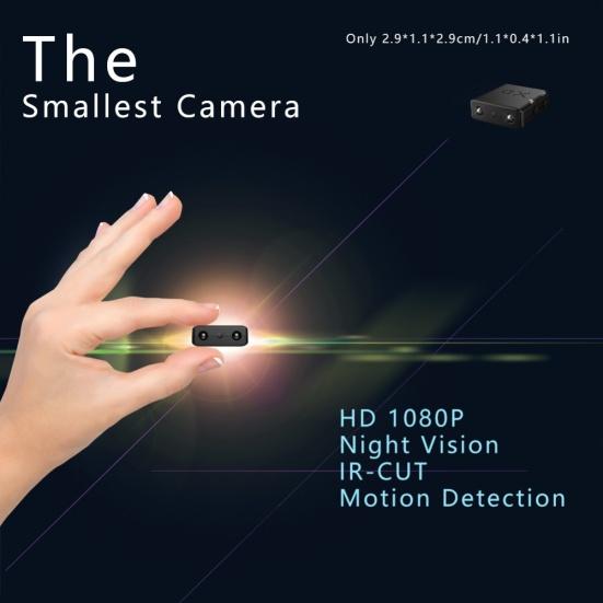 Mini Full High Clarity 1080P Infrared Night Vision Camcorder Motion Detection DV