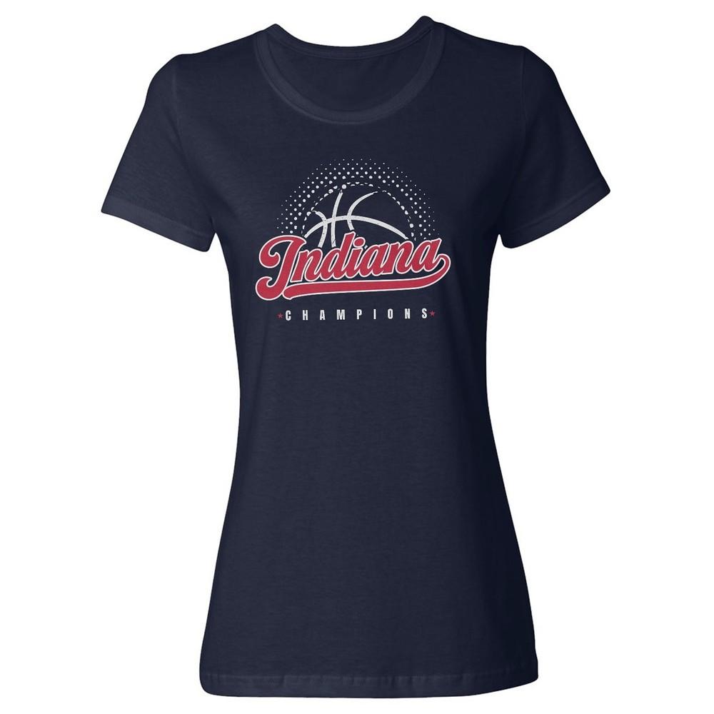 Indiana Champions Tribute Design - Basketball Fans Ladies  Crewneck T-Shirt Unisex T-Shirt M