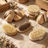 Beech Wood Pig Bristle Bath & Body Brush for Skin Cleansing and Massage