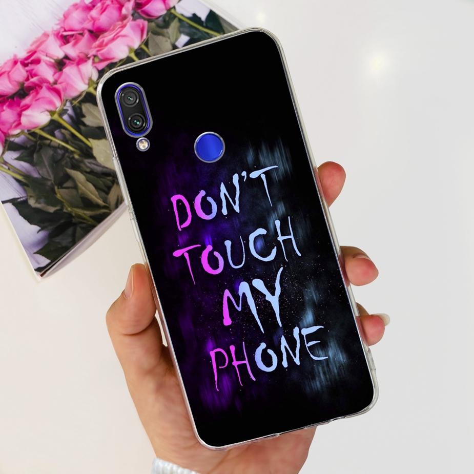 For Xiaomi Redmi Note 7 Pro Case Redmi7 Cute Panda Painted Cover Clear Silicone Soft TPU Phone Case For Redmi 7 Note7 Pro Bumper