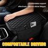 Car Center Console Cover with 2 Storage, Upgraded Microfiber Leather Car Arm Rest Cover, Car Interior Accessories Universal Armrest Cover for Car
