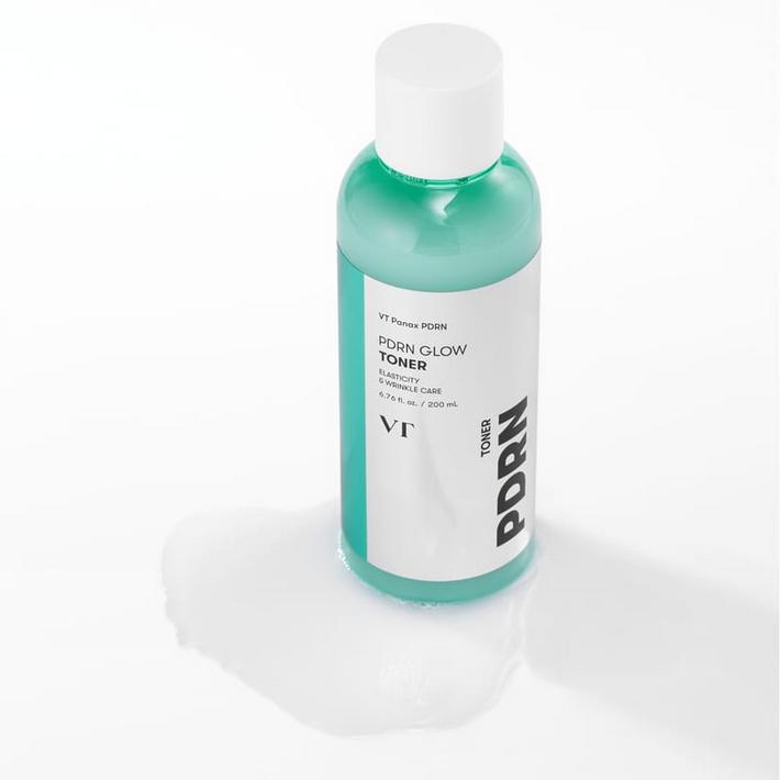 VT PDRN Glow Toner 200 Ml/  Lightweight, Milky Toner, Brightening, Moisturizing, Korean Cosmetics, Kbeauty