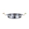 304 Stainless Steel Three-Layer Hot Pot for Seafood and Meat