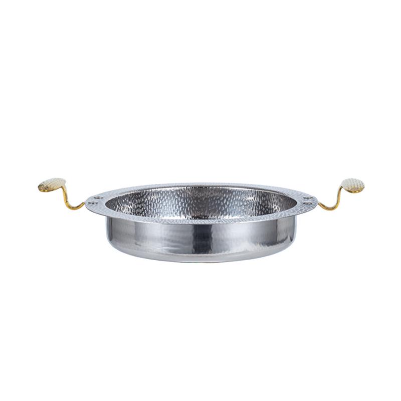 304 Stainless Steel Three-Layer Hot Pot for Seafood and Meat