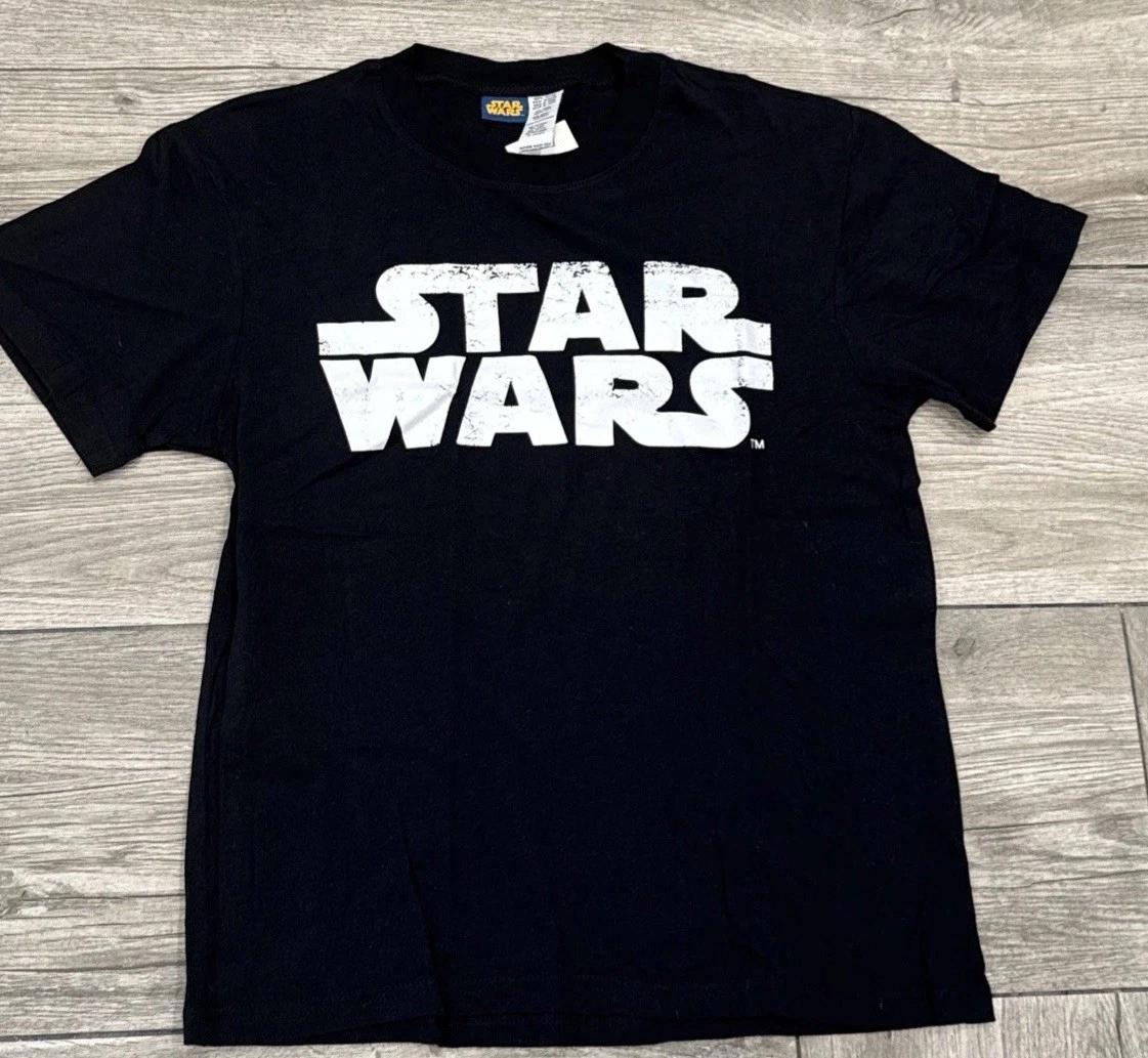 2014 Star Wars Briefly Stated Logo Pajama T-Shirt Officially Licensed Size Small 3XL