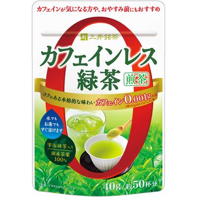Mitsui Meicha Entkoffeinierter Grüner Tee, Sencha, 40g x 2 Beutel