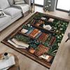 1PC Botanical Illustration Extra Large Non Slip Floor Carpet, Office, Family, Bedroom, Studio   Large Area Rug Indoor Rugs, Vibrant Colors