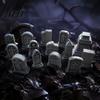 3D Printed Model Parts 14 Pcs Mini Tombstone Model, Miniature Cemetery Gravestone Scenery Scene Layout Accessories Props for Tabletop Gaming Halloween