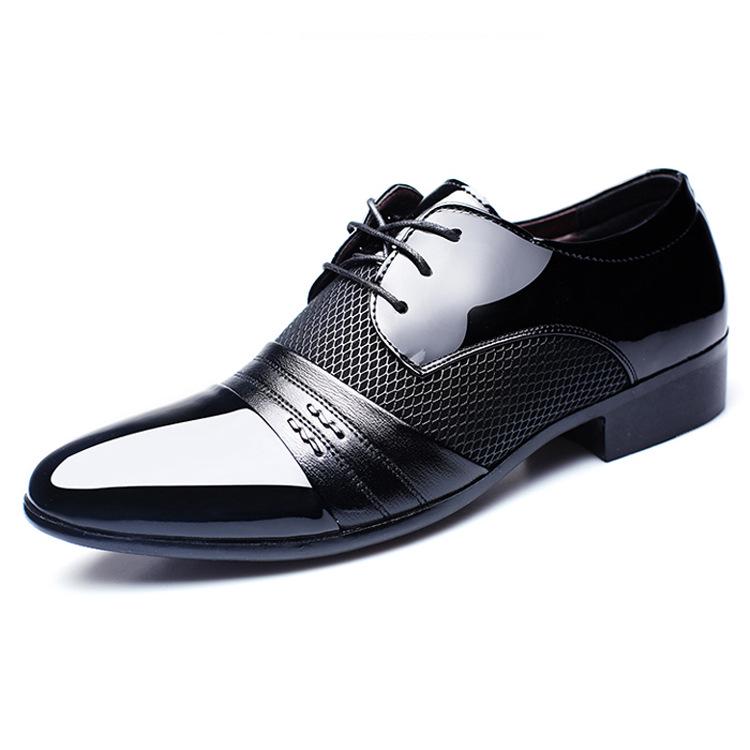 2024 Latest Classic Men's Leather Shoes Spring and Autumn Business Casual Shoes Banquet Wedding Work Formal Dress men's shoes