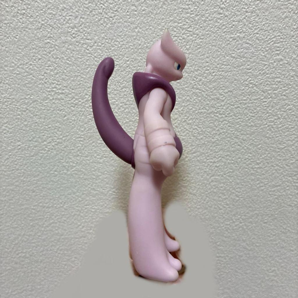 Used Poke Soft Vinyl Mega Mewtwo X Rare Mewtwo Pokemon Figure Out of Print