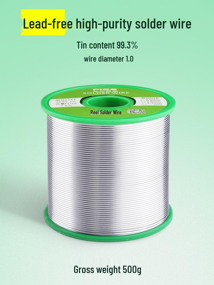 Nagy tisztaságú, alacsony hőmérsékletű forraszhuzal gyantával - Ideális háztartási használatra