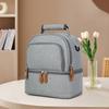 Hot Picnic School Food Lunch Bag, Large Capacity Portable Lunch Bag, Insulation Material, Fresh Cooler, Handbag With Lunch Bag