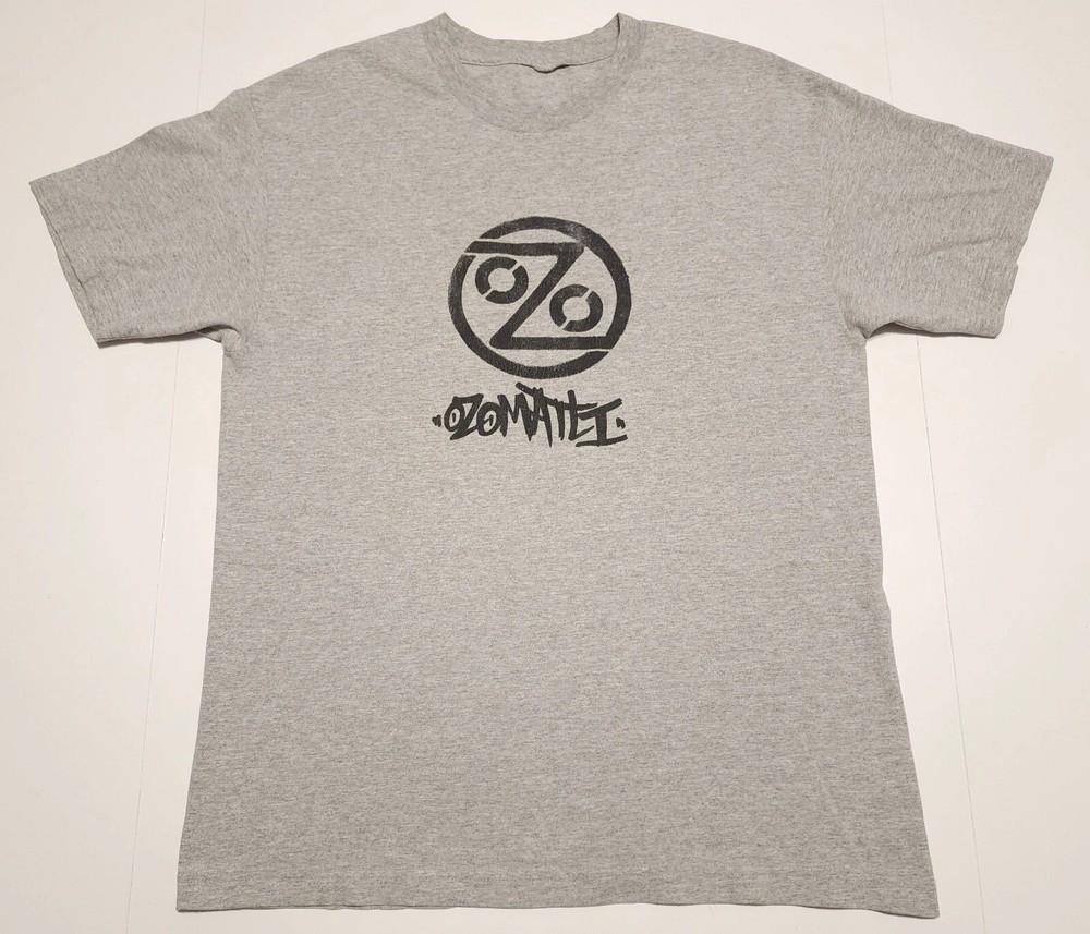 2000s Ozomatli Embrace the Chaos Gray Color Full Size Shirt 2Side Unisex T-Shirt XXXL