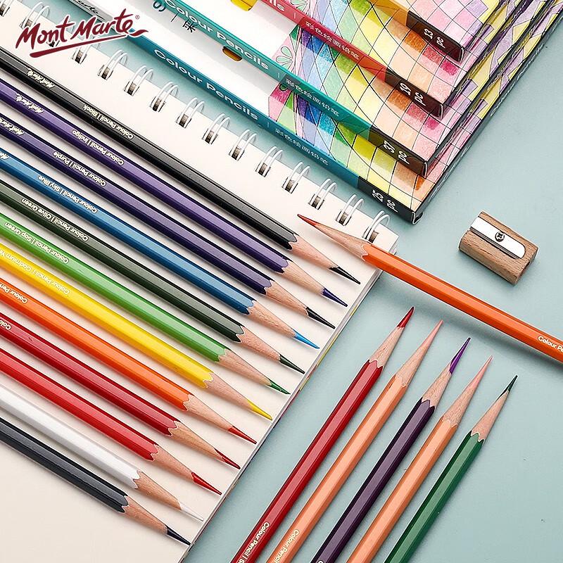 Mont Marte Oil Color Pencils Set Oil-based