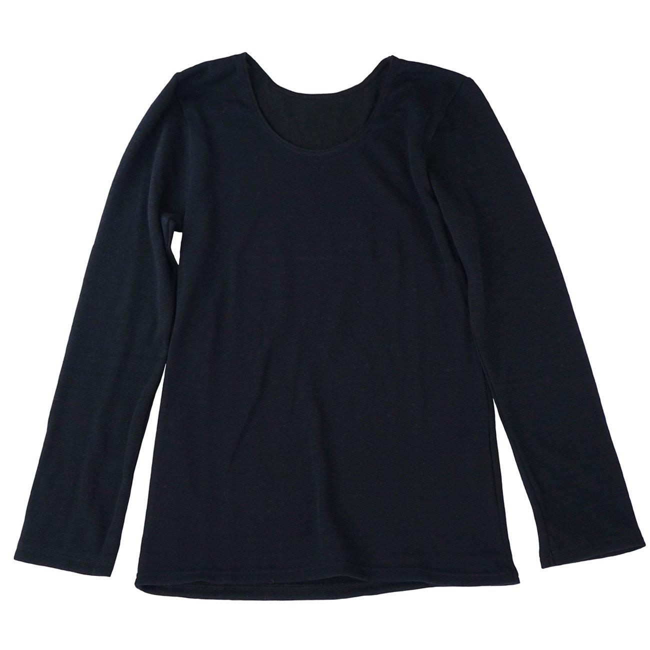 

Mochimayu Chiffon Silk Cotton Long Sleeve Shirt M Black Cotton Silk Egyptian Cotton Silk Spun Yarn Cold Protection Innerwear Made in Japan Long Sleeve чёрный