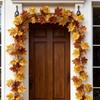 Hanging Vine Fake Plants Leaf Vines 2 Meters Autumn Decor Vine Garland Indoor Winding Decor